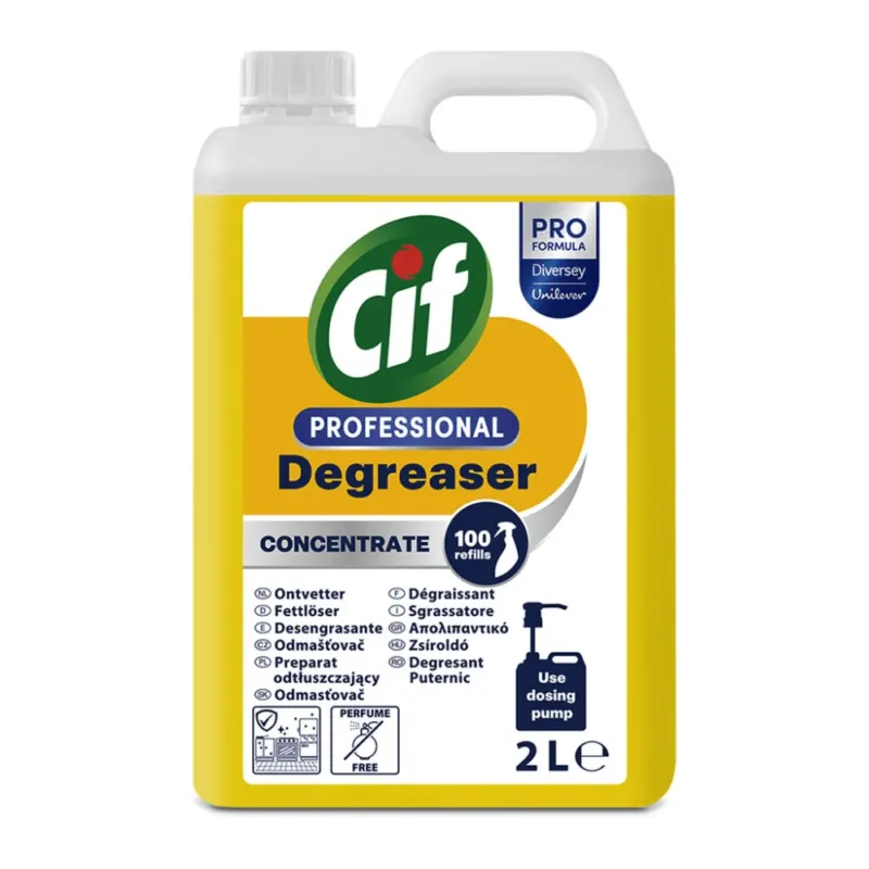 Cif Professional Konzentrierter Fettlöser | Kanister (2 l)