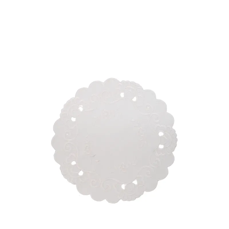Vintage Spitzen-Tischset, D29 cm