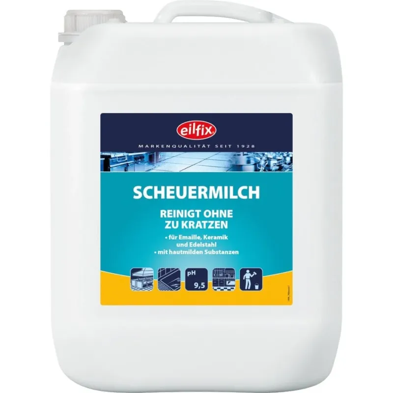 EILFIX SCHEUERMILCH reinigt ohne zu kratzen 5 Liter Kanister
