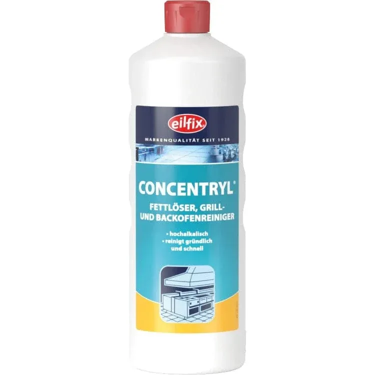 EILFIX Concentryl Fettlöser Grill und Backofenreiniger 1 Liter Flasche