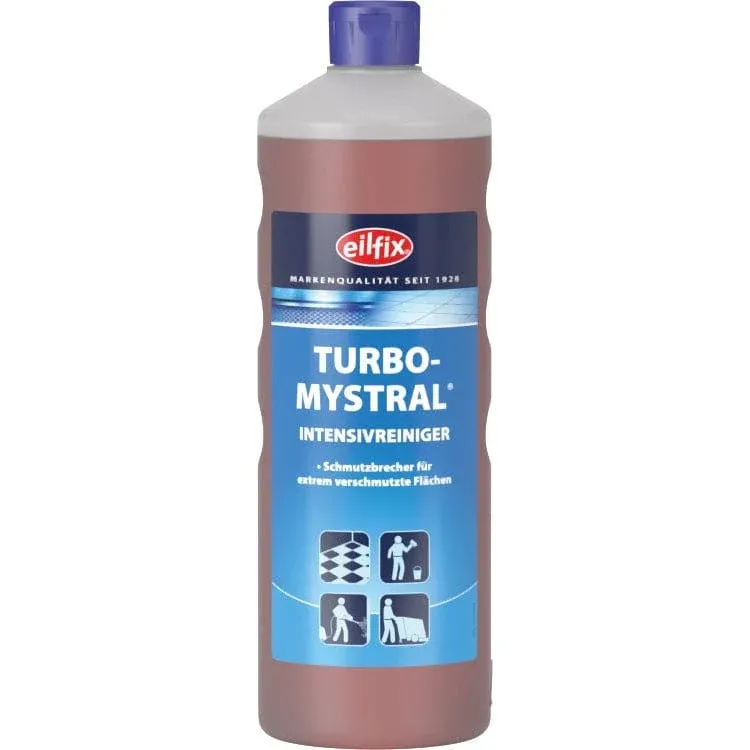 EILFIX TURBO-MYSTRAL Grundreiniger für PVC Böden 1 Liter Flasche