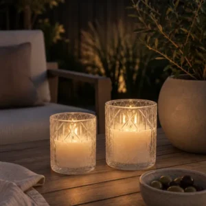 LED-Licht aus Glas - mehrere Größen
