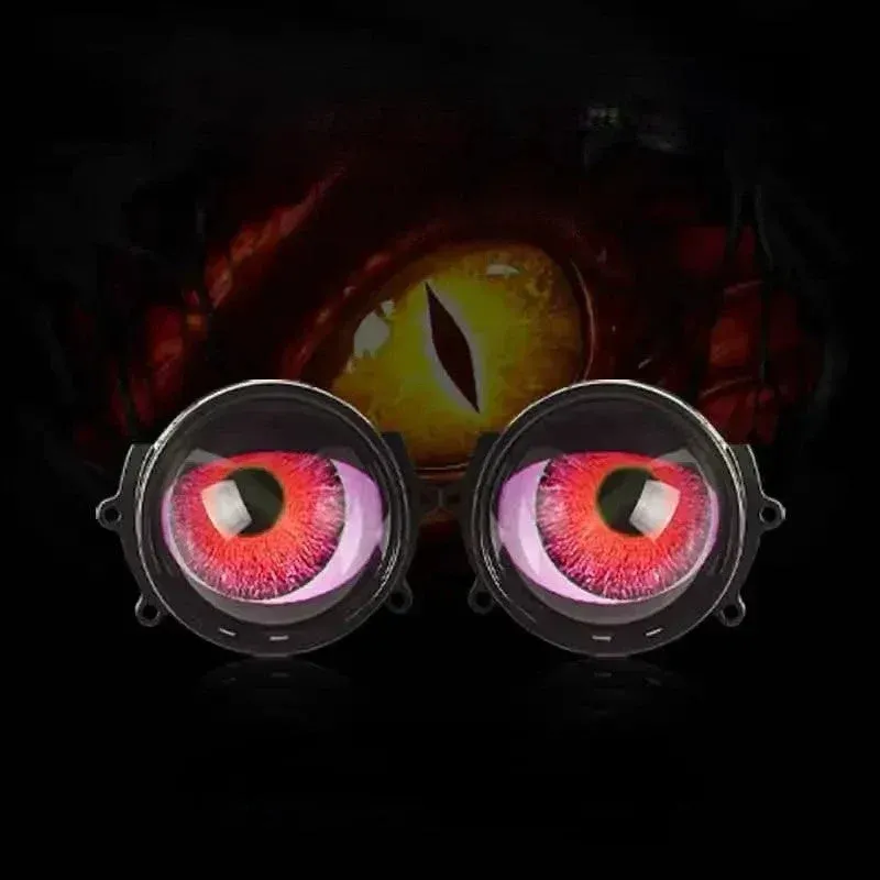 Aggressive Devil Eyes Car Headlight - Image 0