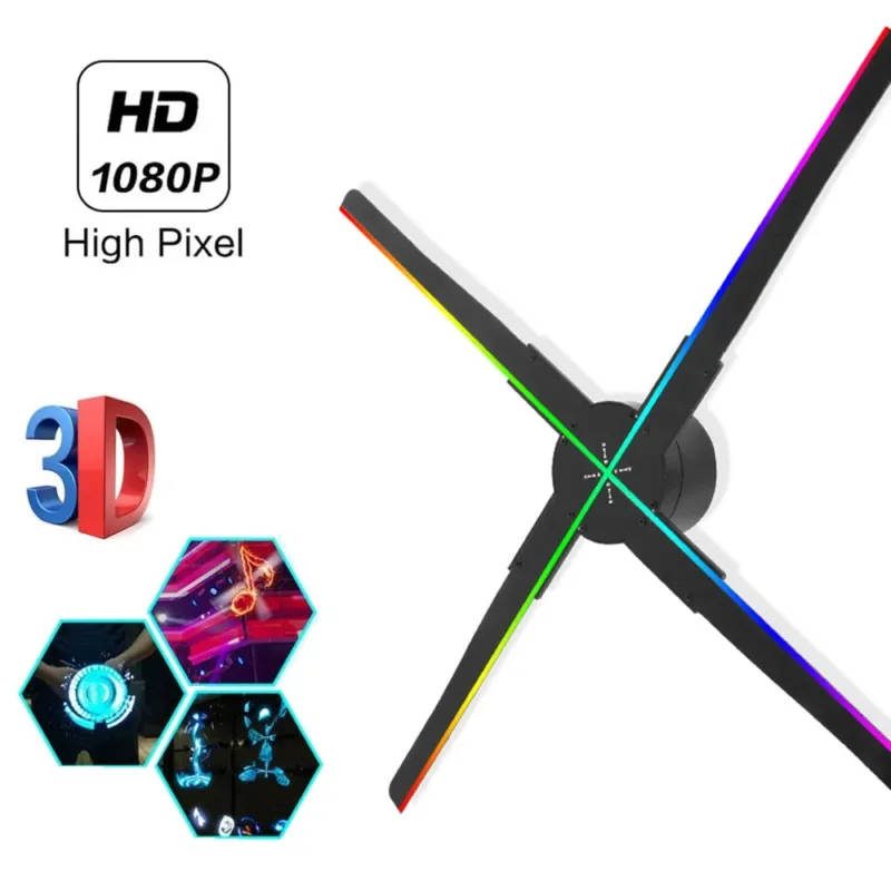 3D Holographic Wifi Projector Fan - Image 0