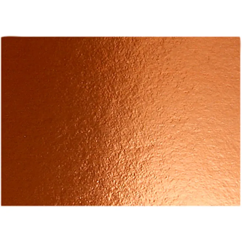 Metallic Foil Card, A4, sheet 210x297 mm, 280 g, copper, 10 sheet