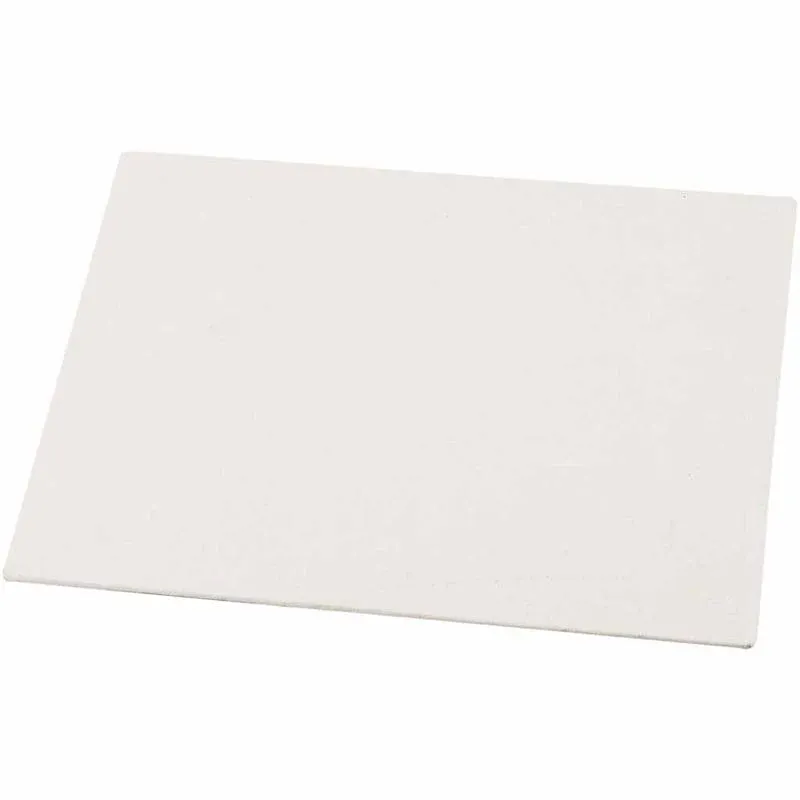 Canvas Panel, A4, size 21x29,7 cm, thickness 3 mm, 280 g, white, 10 pc
