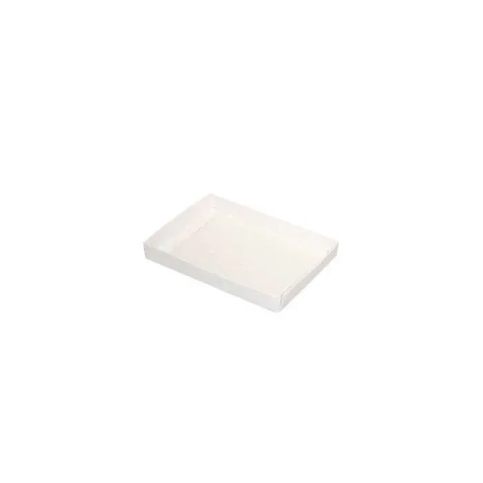 Kraft Gift Boxes White 11.4x1.6x15.2cm