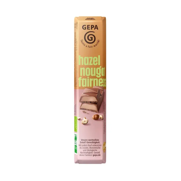 GEPA Fairetta Ecológico Chocolate con Leche y Gianduja