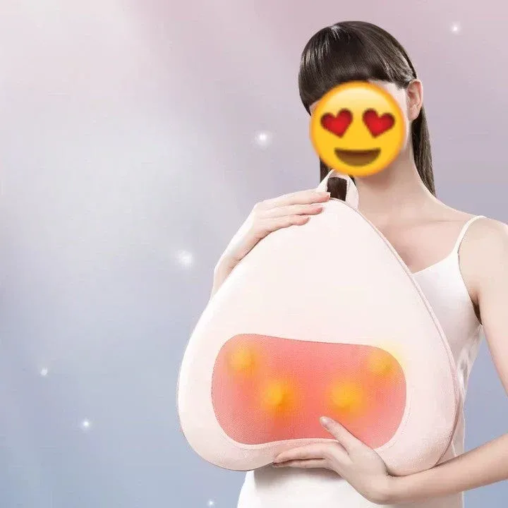 Heart-Shape Ergonomic Soft Stress Relief Massager - Image 0