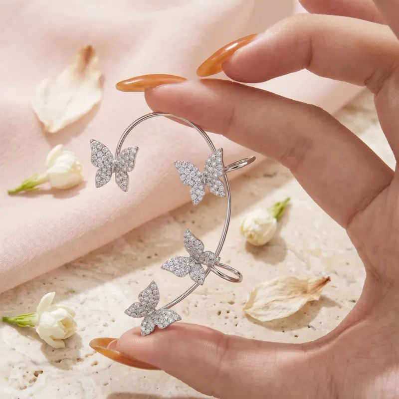 Elegant Adjustable Ear Clips Earrings - Image 0