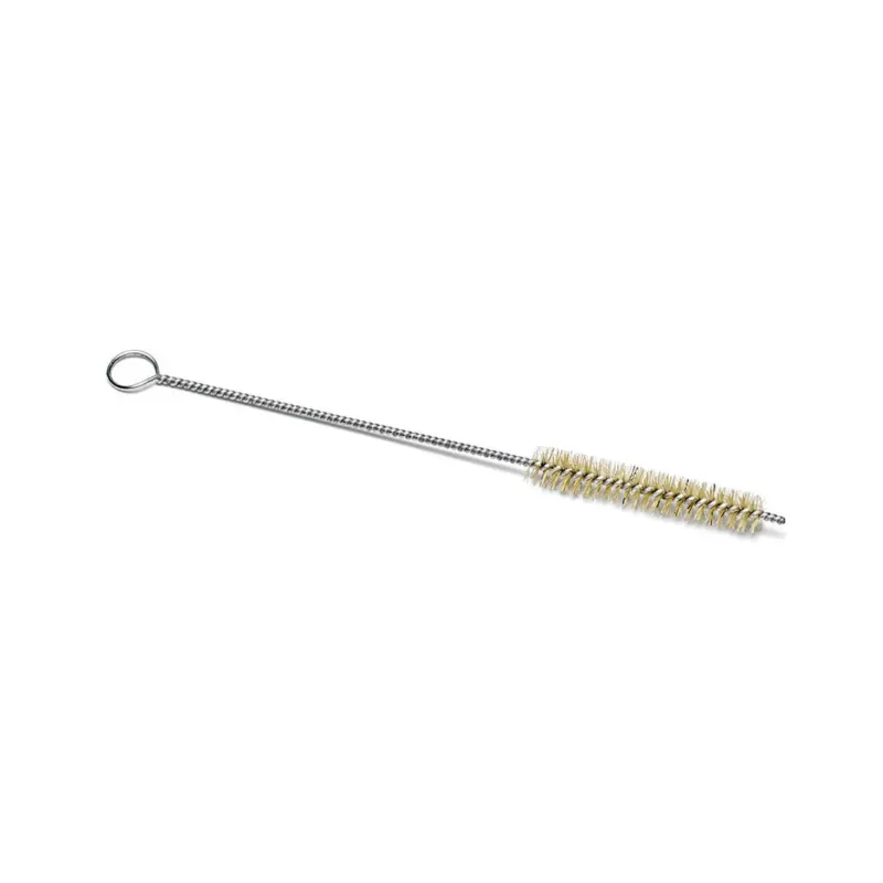 Die Nölle Profi Brush Pipetten- und Reagenzglasbürste reine Borste von Nölle Profi Brush Bürsten- & Pinseltechnik e.K. ist mit ihrem gedrehten Drahtgriff und den steifen Borsten ideal für die Laborreinigung und die Reinigung von engen Gegenständen wie Flaschen oder Tuben.