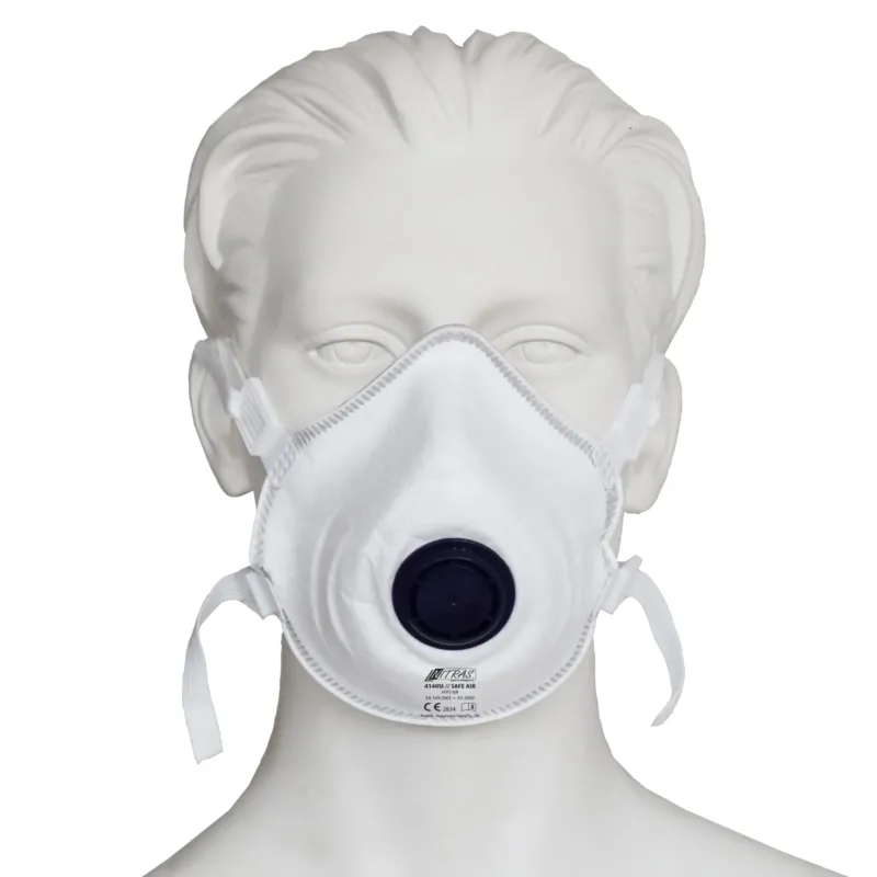 NITRAS SAFE AIR, Atemschutzmaske, FFP3 NR, mit Ventil, weiß, EN 149, Box à 10 Stück | Packung (10 Stück)