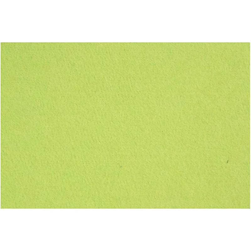 Craft Felt, sheet 42x60 cm, thickness 3 mm, light green, 1 sheet