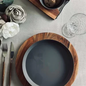 Teller Norma 24cm - Stone grey 2 Stk.