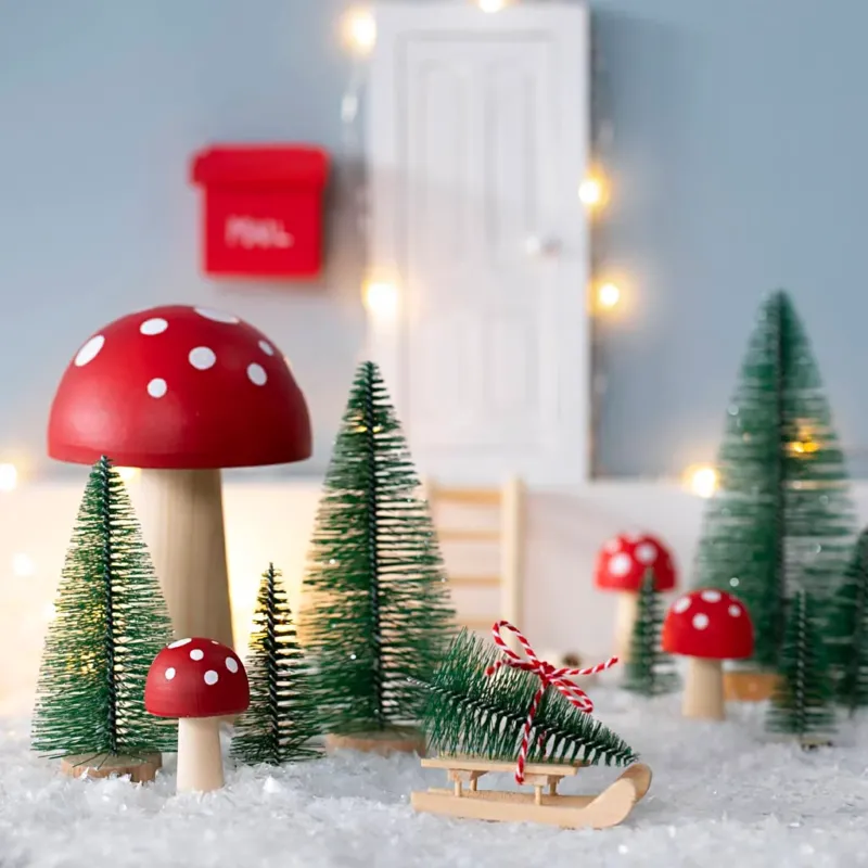 Toadstool, H: 14 cm, dia. 9 cm