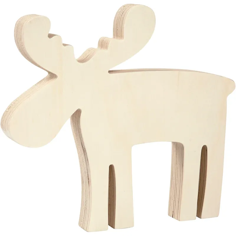 Moose, size 15x14 cm, thickness 16 mm