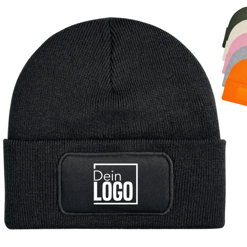 Beanie Mütze mit Logo personalisiert