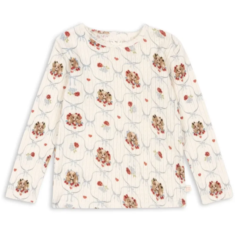 Konges Sløjd Puppy Minnie Blus GOTS