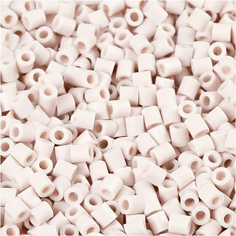 PhotoPearls, size 5x5 mm, hole size 2,5 mm, medium, light grey (10), 6000 pc
