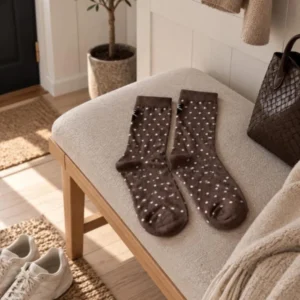 Socken dots und Schleife - 37-41