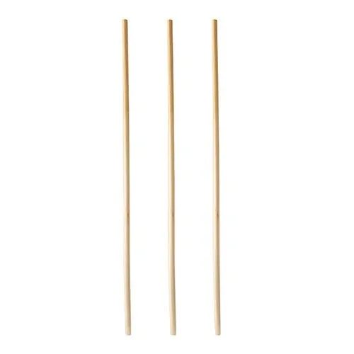 Drei Trinkhalme der PAPSTAR GmbH "pure" (Ø 4mm, 20cm) sind senkrecht auf weißem Grund angeordnet und erinnern an die umweltfreundlichen und robusten PAPSTAR Trinkhalme aus der 100er-Packung.