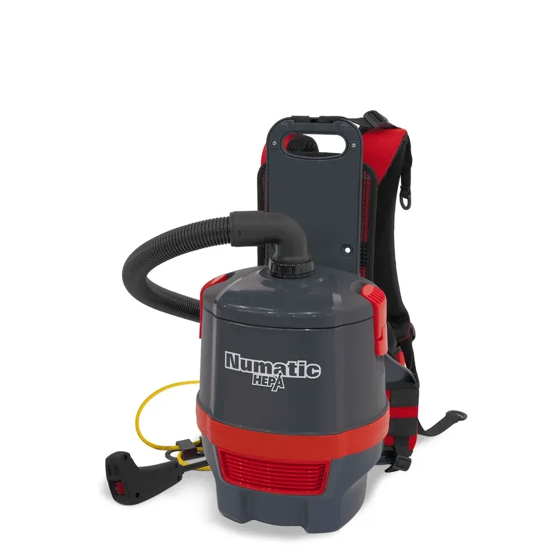 Numatic Rucksacksauger RSV150H Hepa, graphit, inklusive Zubehörset AAT30E, 32 mm | Packung (1 Stück)
