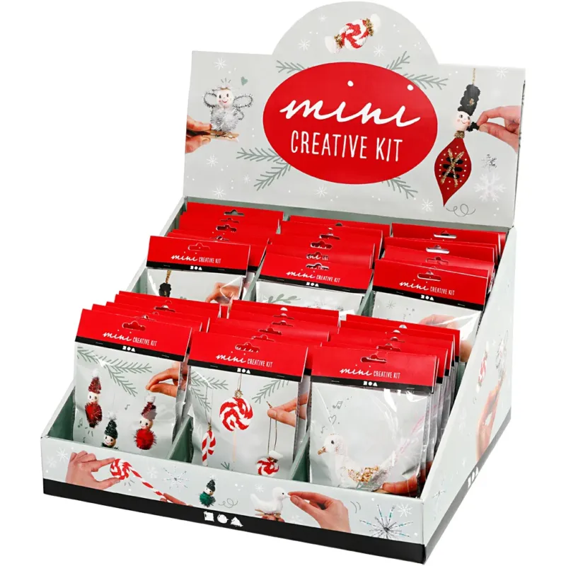 Table display with Mini Craft Kit, H: 539 mm, W: 460 mm, 42 sales units