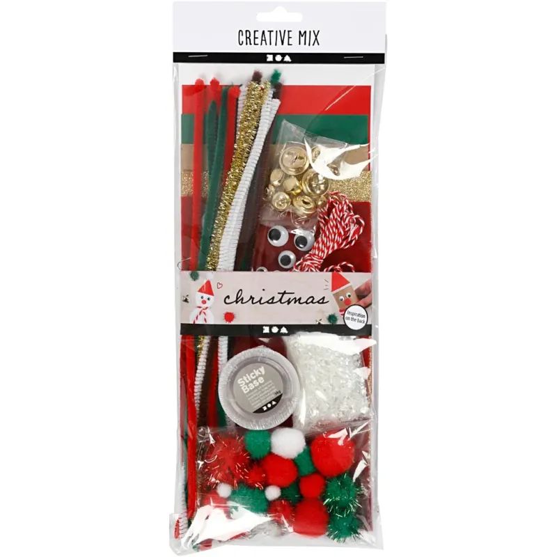 Crafting assortment, Christmas, 1 pack