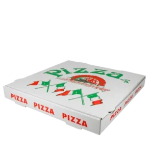 TakeAware.nl Pizzadozen wit 29x29x4cm Pizza Bandiere