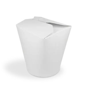 takeaware.nl Wok to go bekers Wok to Go beker 32oz 1000ml karton wit