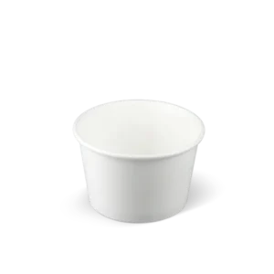 takeaware.nl Eisbecher Eisbecher 120ml Ø78mm 4oz Pappe weiß