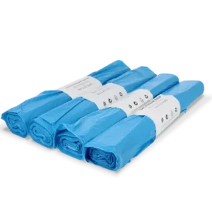Garbage bags 120 liter 70x110cm 20 Rolls With 25 bags blue (licht) (500 bags)