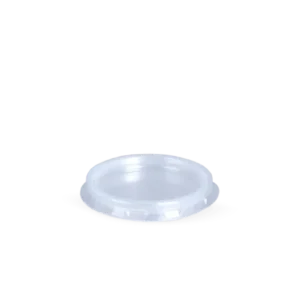 takeaware.nl Saus- en amusebakjes Deksel rond bakje 30cc Ø46mm Transparant