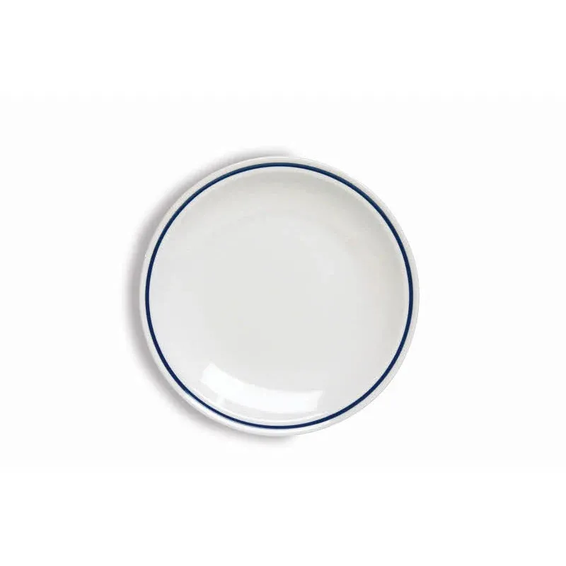 Piatto Piano Ø cm 25 Con Decoro A Filo Blu, collezione Az - Tognana Porcellane