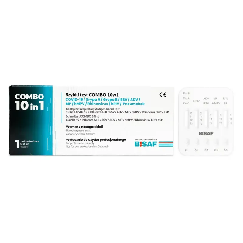 Combo 10in1 with Pneumokokken | Packung (1 Test)