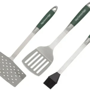 Big Green Egg BBQ Grillbesteck Set aus Edelstahl / 3-teilig