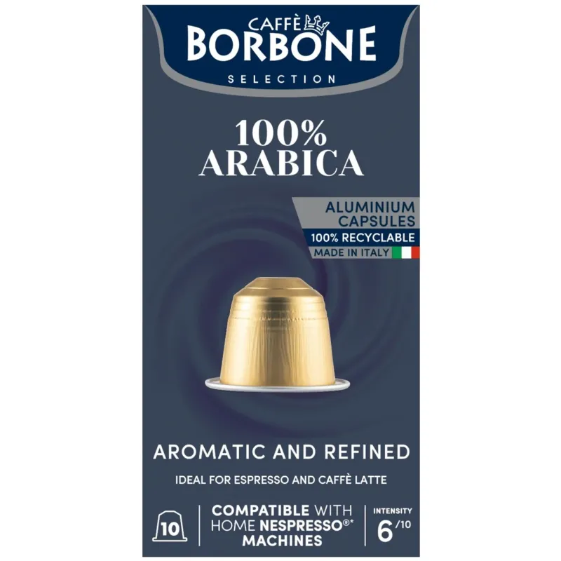 Caffè Borbone Cápsulas Compatibles con Nespresso®* - 100% Arabica