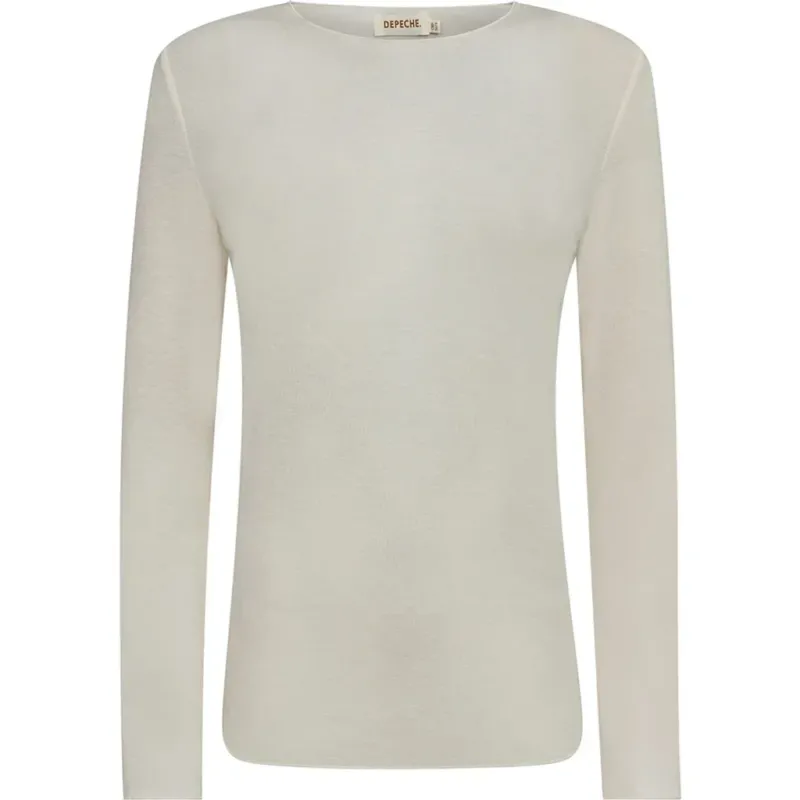 Pullover Drew Cashmere mix - Off white