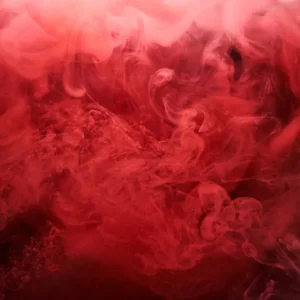 Duschrückwand-Abstrakter roter Ozean