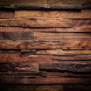 Duschrückwand-Dunkle Holztextur