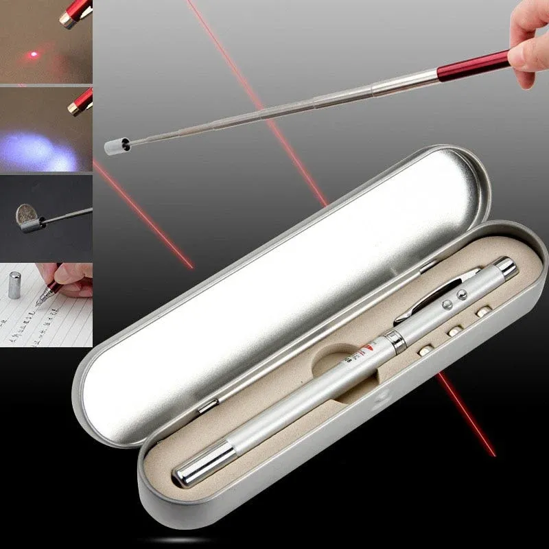 2in1 Telescopic Light Magnetic Pointer Pen - Image 0