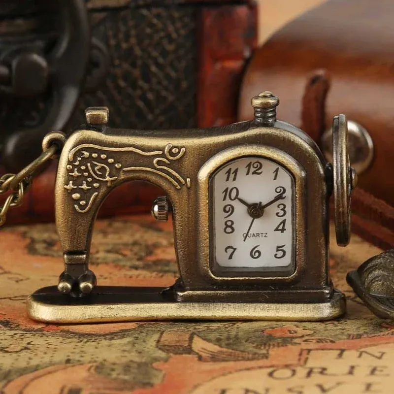 Antique Classic Sewing Machine Watch - Image 0
