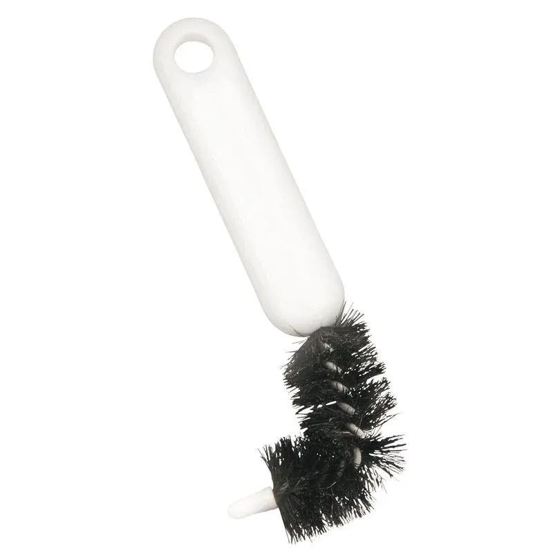 Der BORSTI WASCHBECKENÜBERLAUFBÜR. REINE BORSTE,WEICH,130Xø 25MM von Haug Bürsten KG ist ideal für die Sanitärreinigung und dank der weichen Borsten und des ergonomischen Designs perfekt für die Reinigung von schwer zugänglichen Bereichen im Waschbecken, wie z.B. Überläufe.