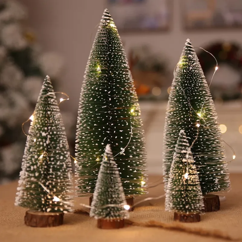 Holiday Cheer Mini Pine Tree Decor - Image 0