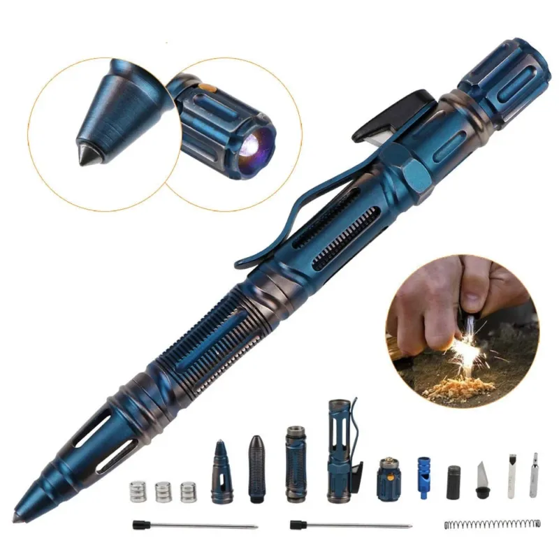 7in1 MultiFunctional Camping Pen Tool - Image 0