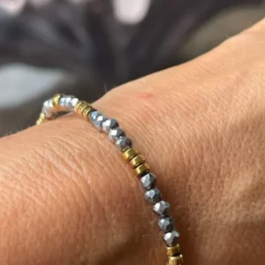 Armband Merle – Silberfarben/Gold 1 Stk