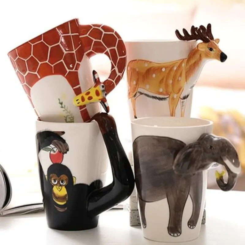 Jungle Brew Creative Ceramic Mugs - Image 1