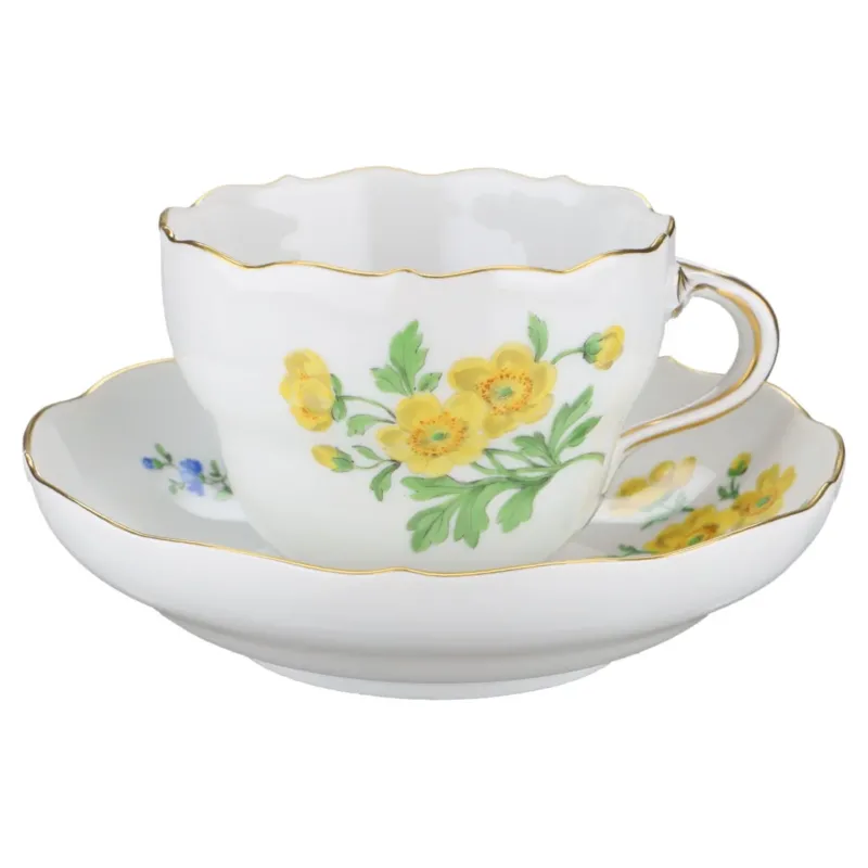 Kaffeetasse mit Untere gelber Hahnenfuß