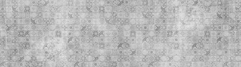 Küchenrückwand-Graues weißes Mosaikmotiv