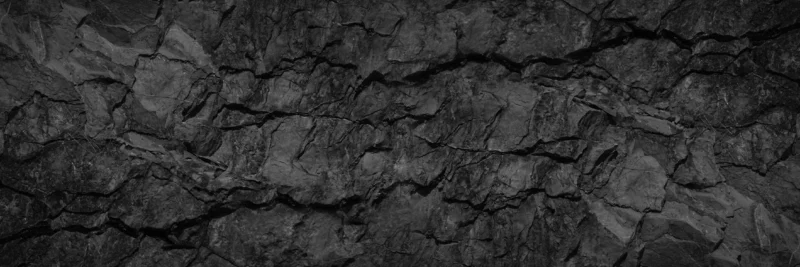 Küchenrückwand-Schwarze Gesteinstextur mit Rissen
